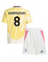 Juventus Teun Koopmeiners #8 Vieraspaita Lasten 2024-25 Lyhythihainen (+ shortsit)